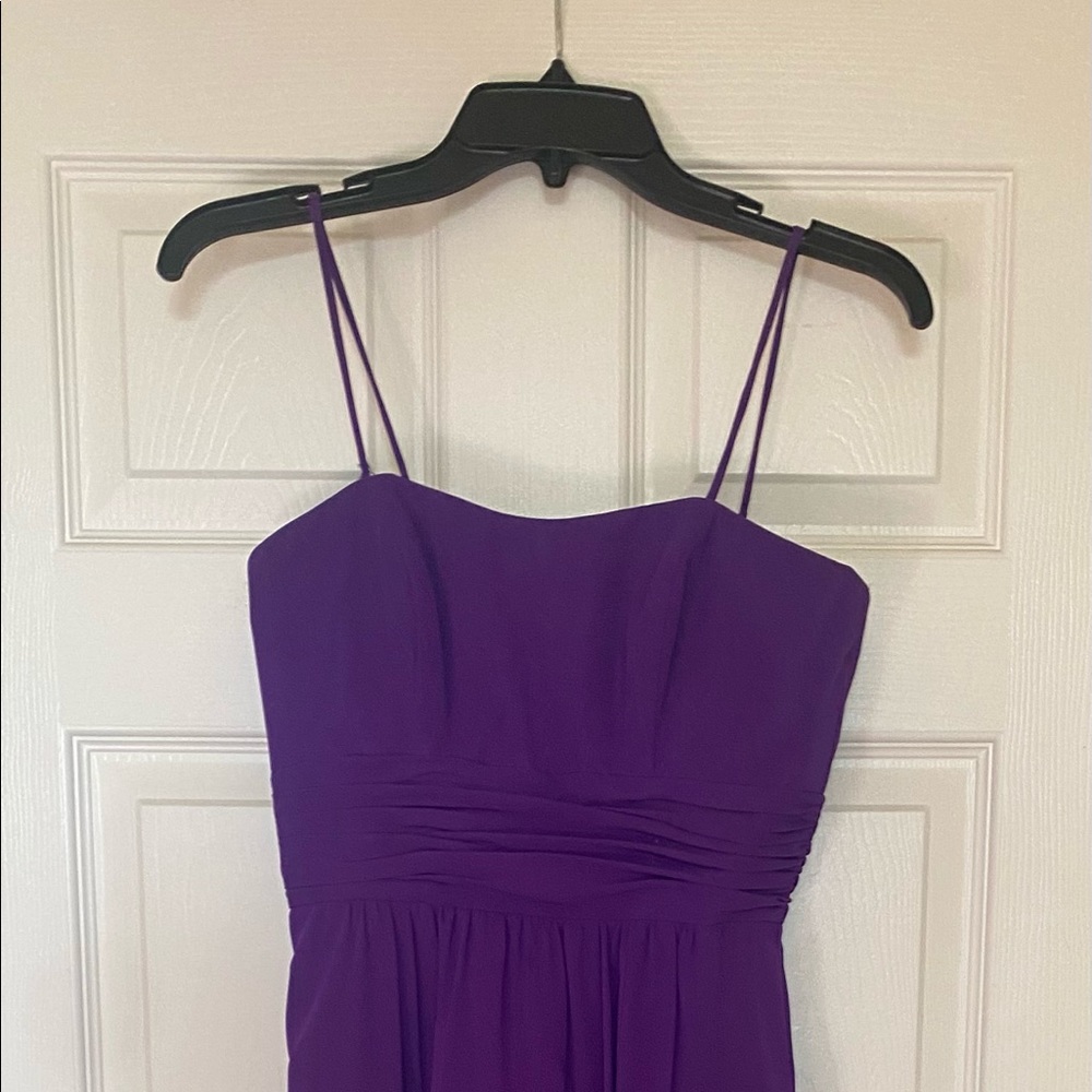 Junior Purple dress-Alfred Angelo